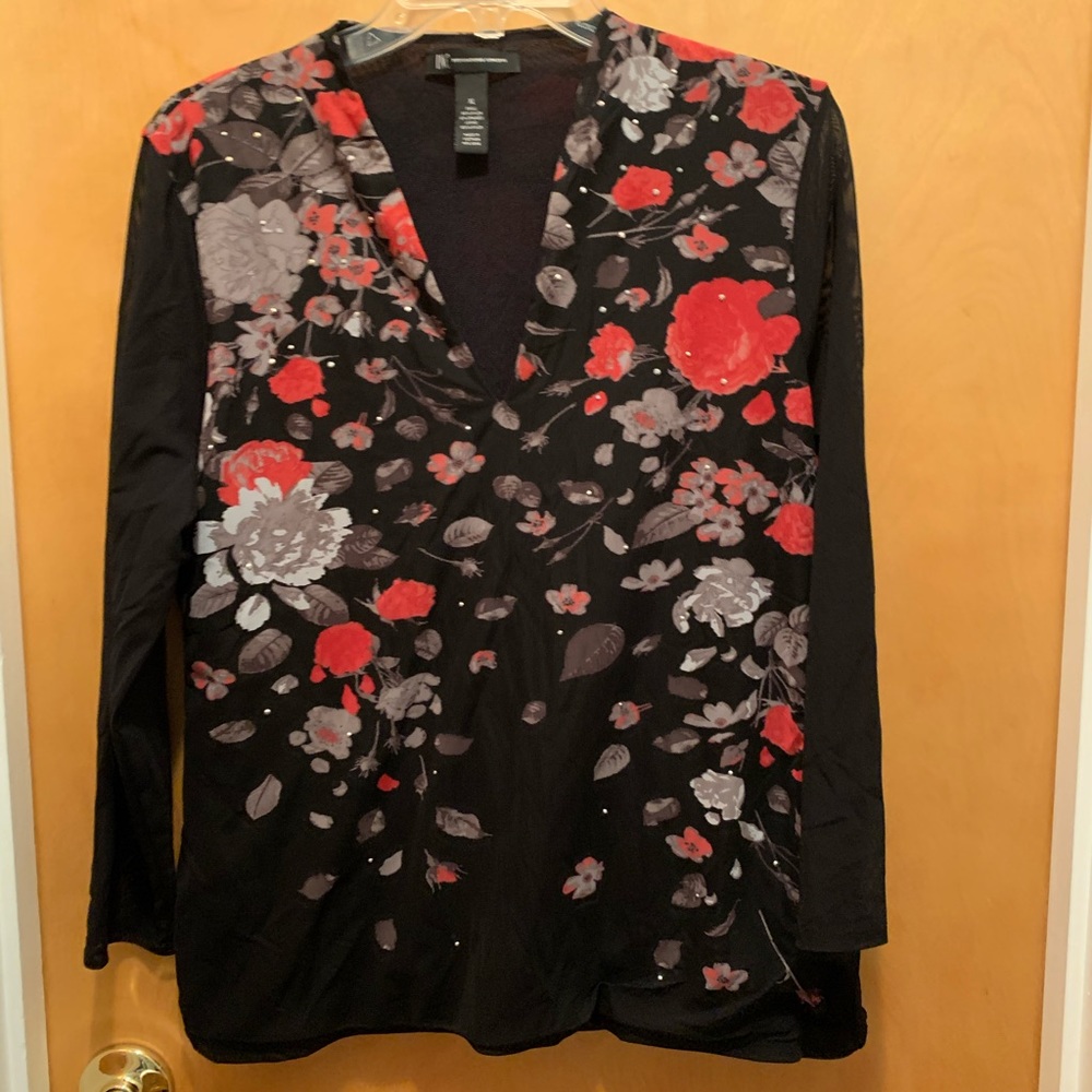 INC long sleeve XL with a little bling